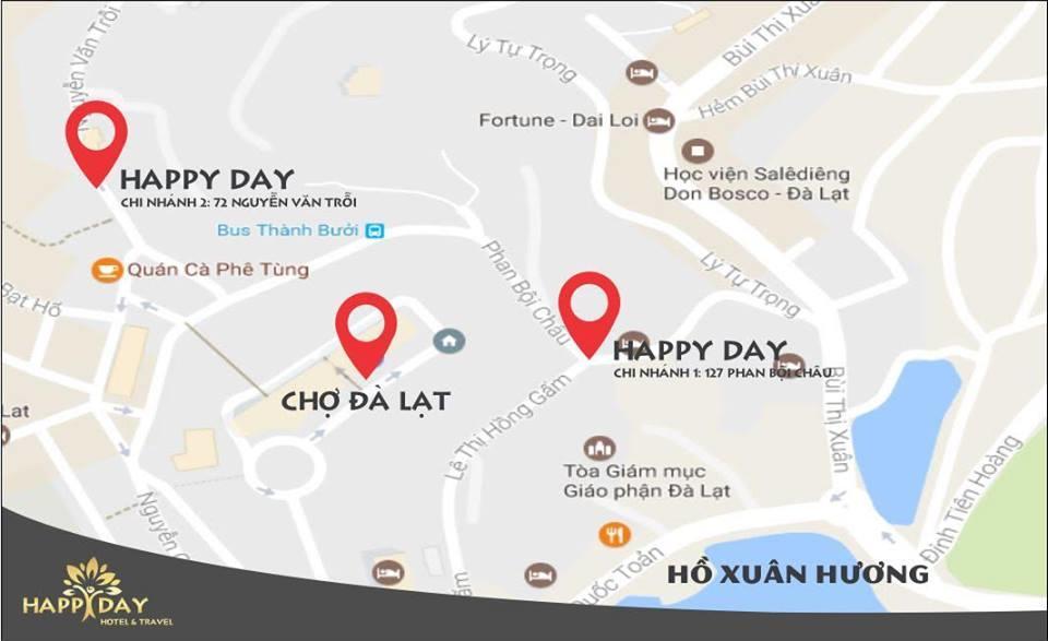 Happy Day 2 Hotel Dalat Bagian luar foto